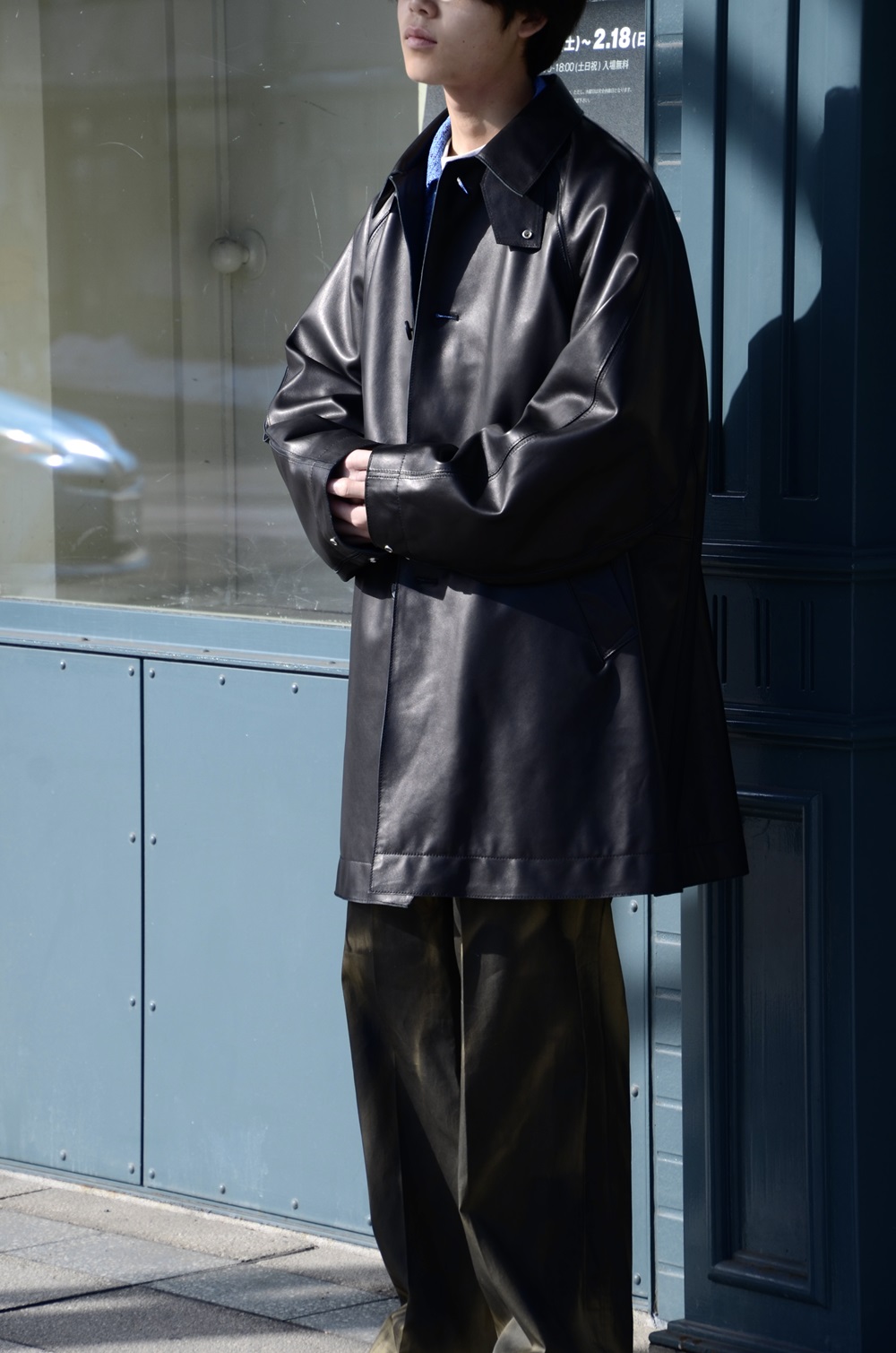 YOKE】ブランドを代表する一着 “LEATHER CUT-OFF HALF COAT” | CIENTO BLOG