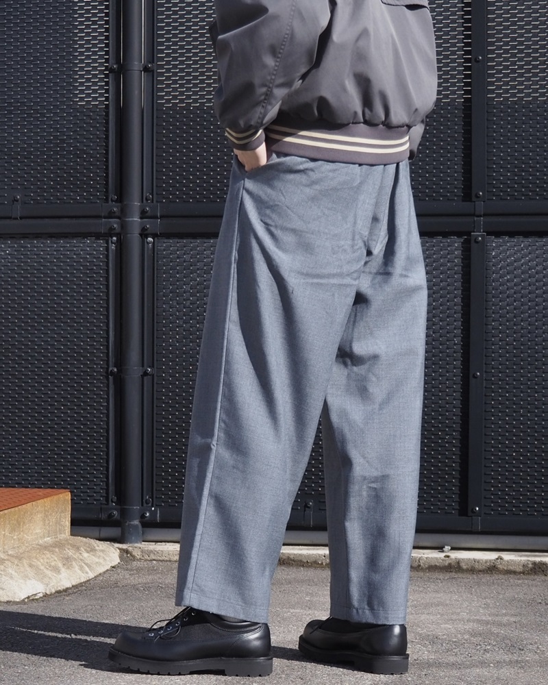 THE NORTH FACE PURPLE LABEL】”Polyester Wool Oxford Wide Tapered 