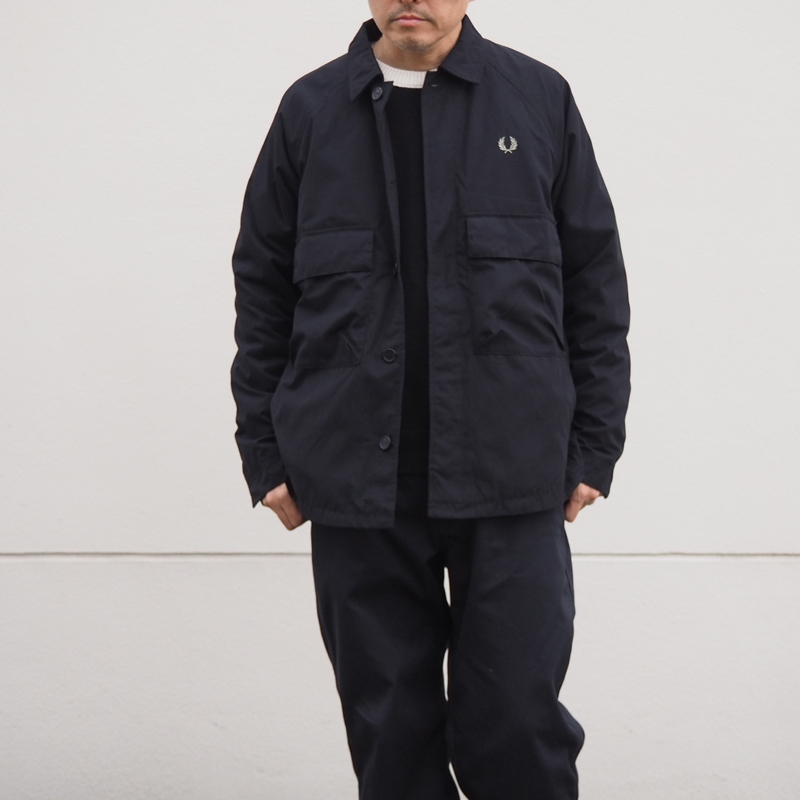 FRED PERRY 24SS Utility Overshirt | CIENTO BLOG