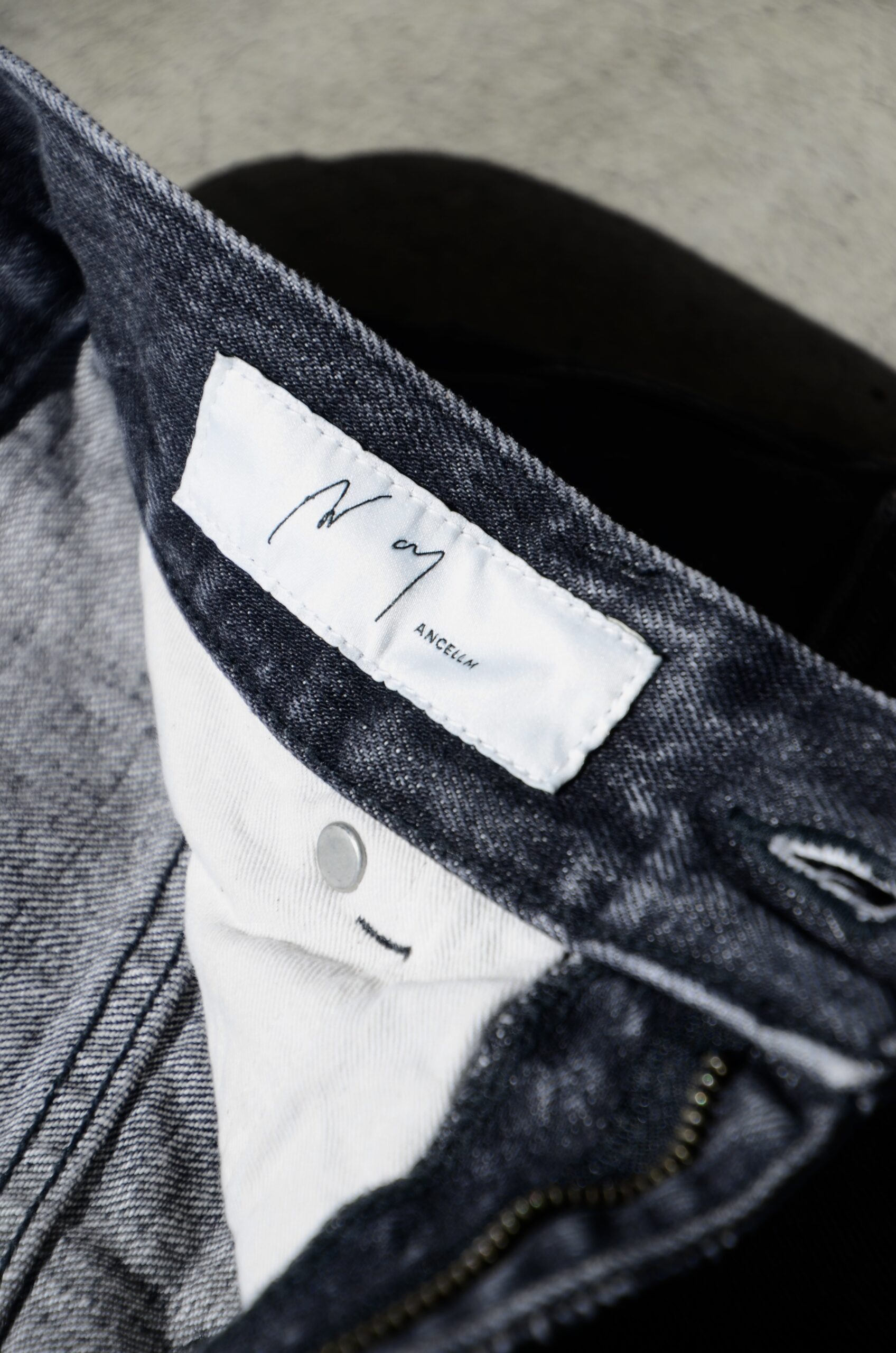 ANCELLM】SELVEDGE TAPERED 5P DENIM PANTS for CIENTO