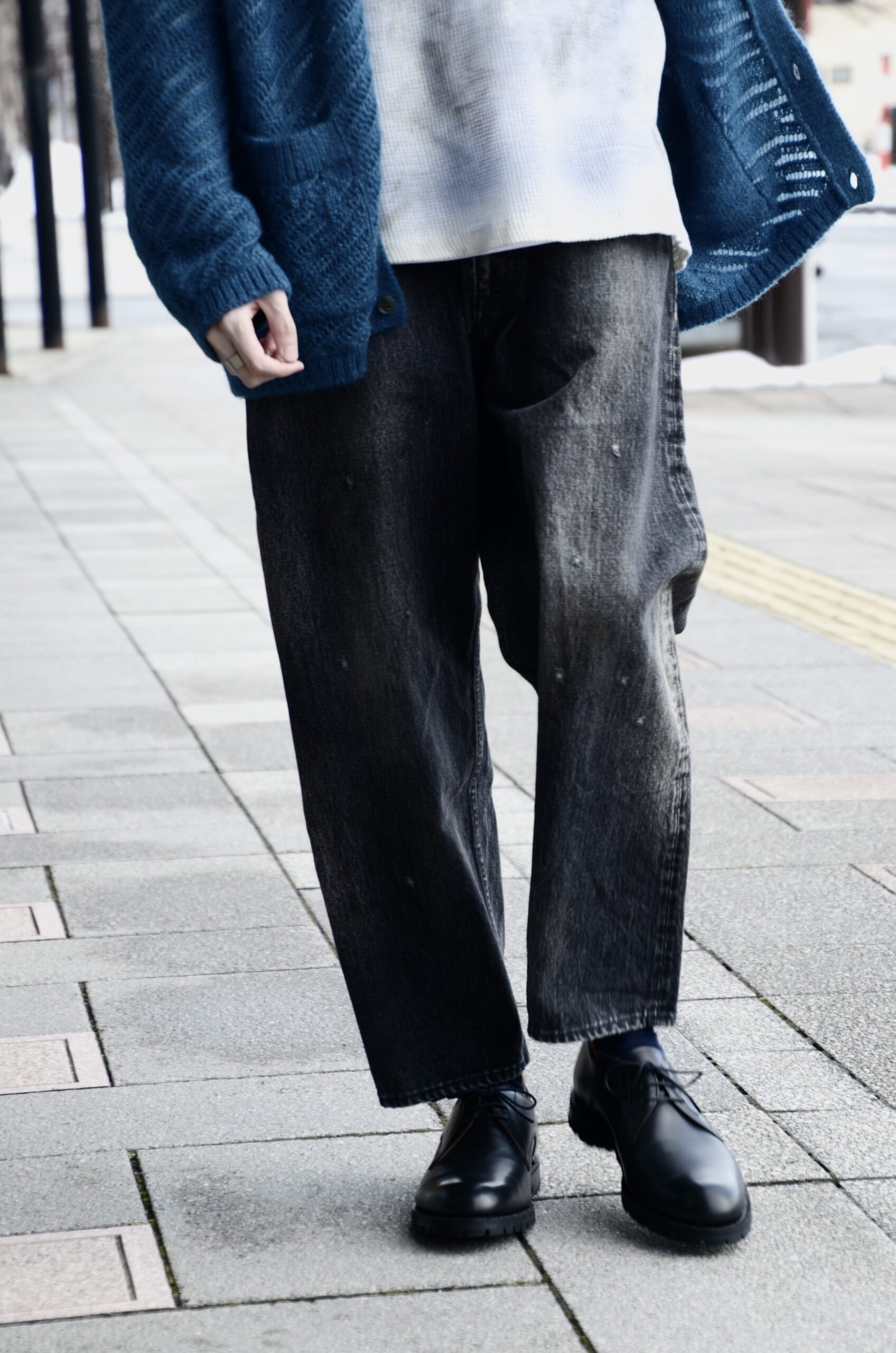 ANCELLM】SELVEDGE TAPERED 5P DENIM PANTS for CIENTO – RESTOCK