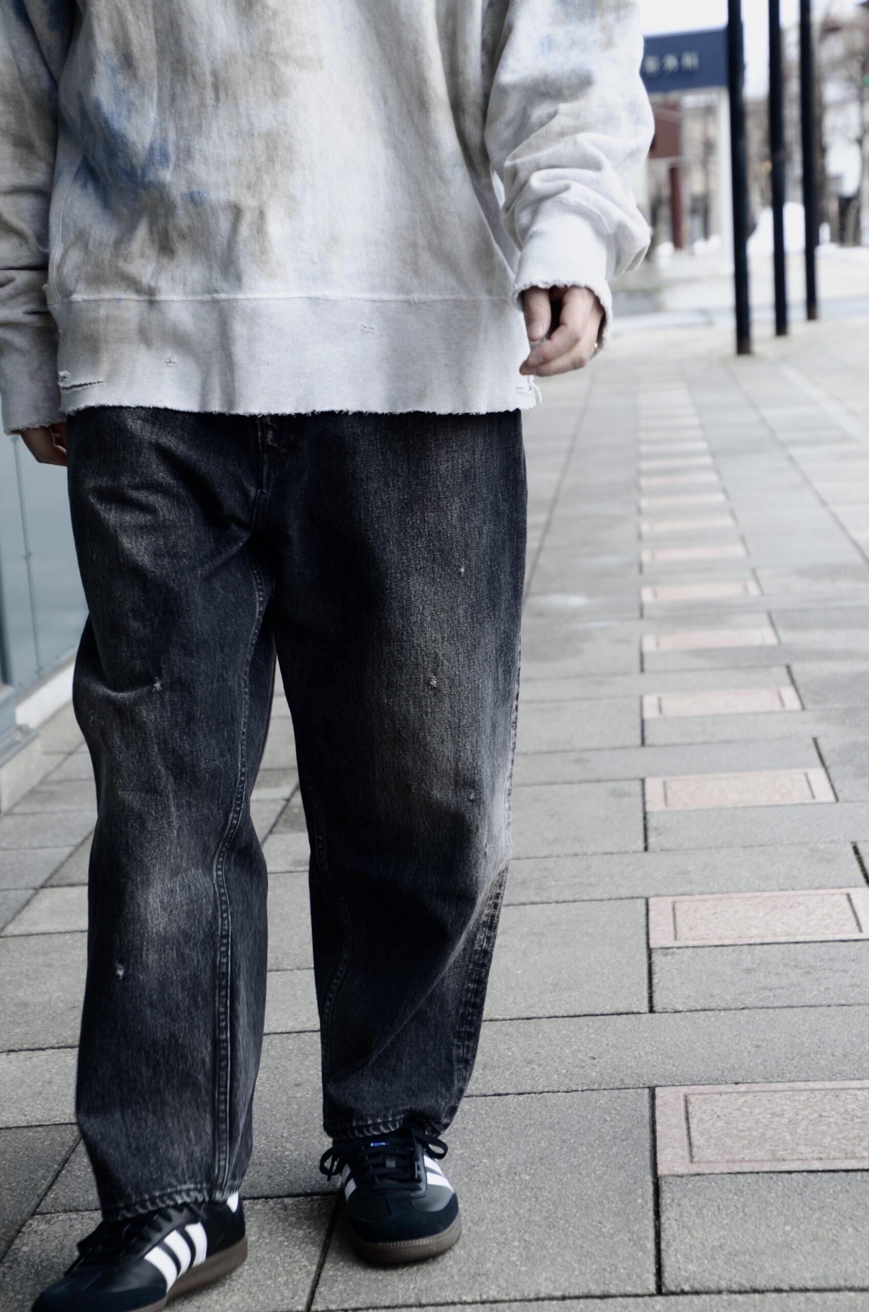 Ancellm×CIENTO別注 TAPERED 5P DENIM PANTS ANCELLM】SELVEDGE TAPERED 5P DENIM PANTS for CIENTO – RESTOCK