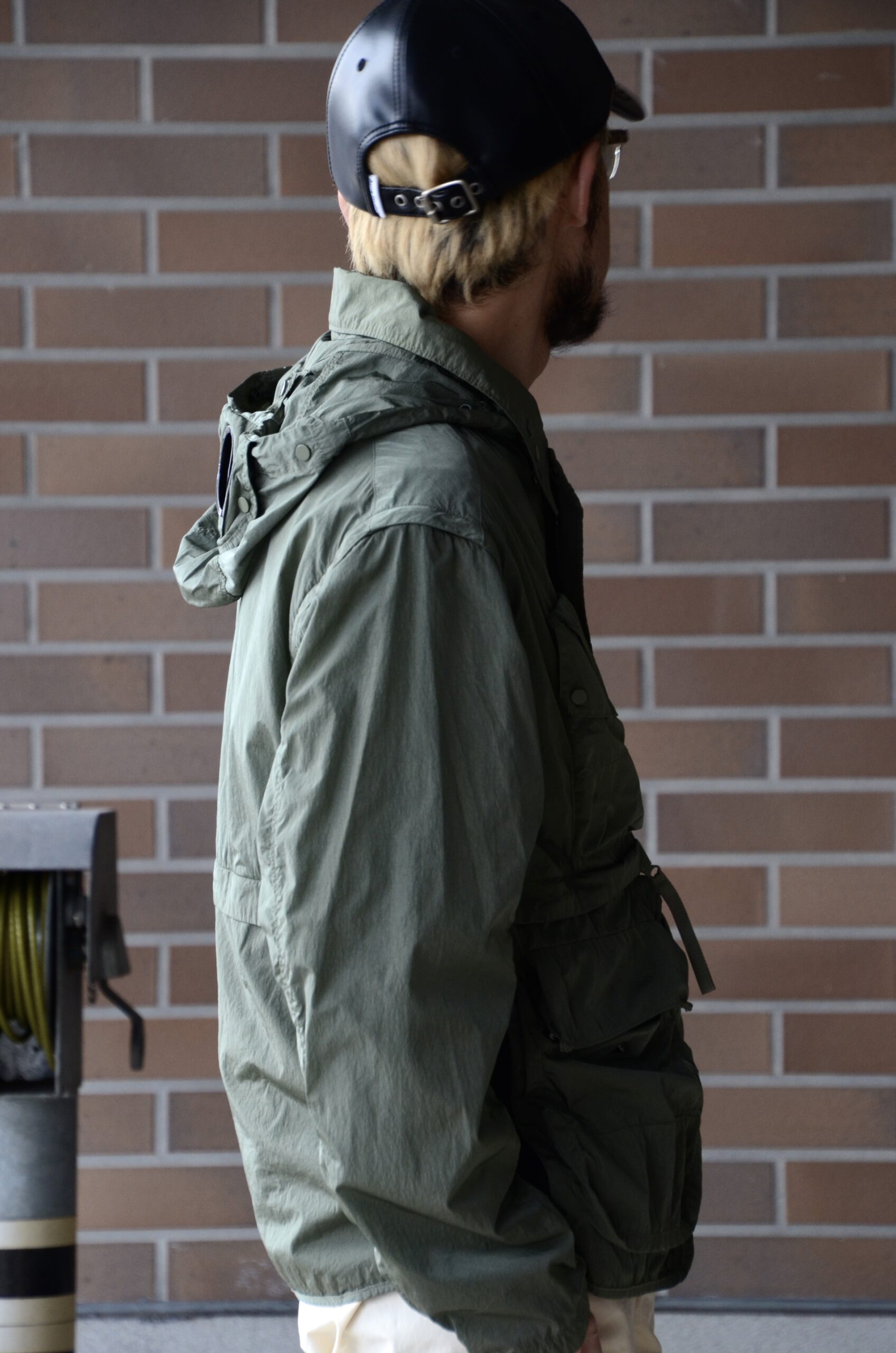 ジャケット・アウター C.Pcompany goggle utility jacket C.P. Company】CHROME-R GOGGLE UTILITY JACKET・LIGHT FLEECE