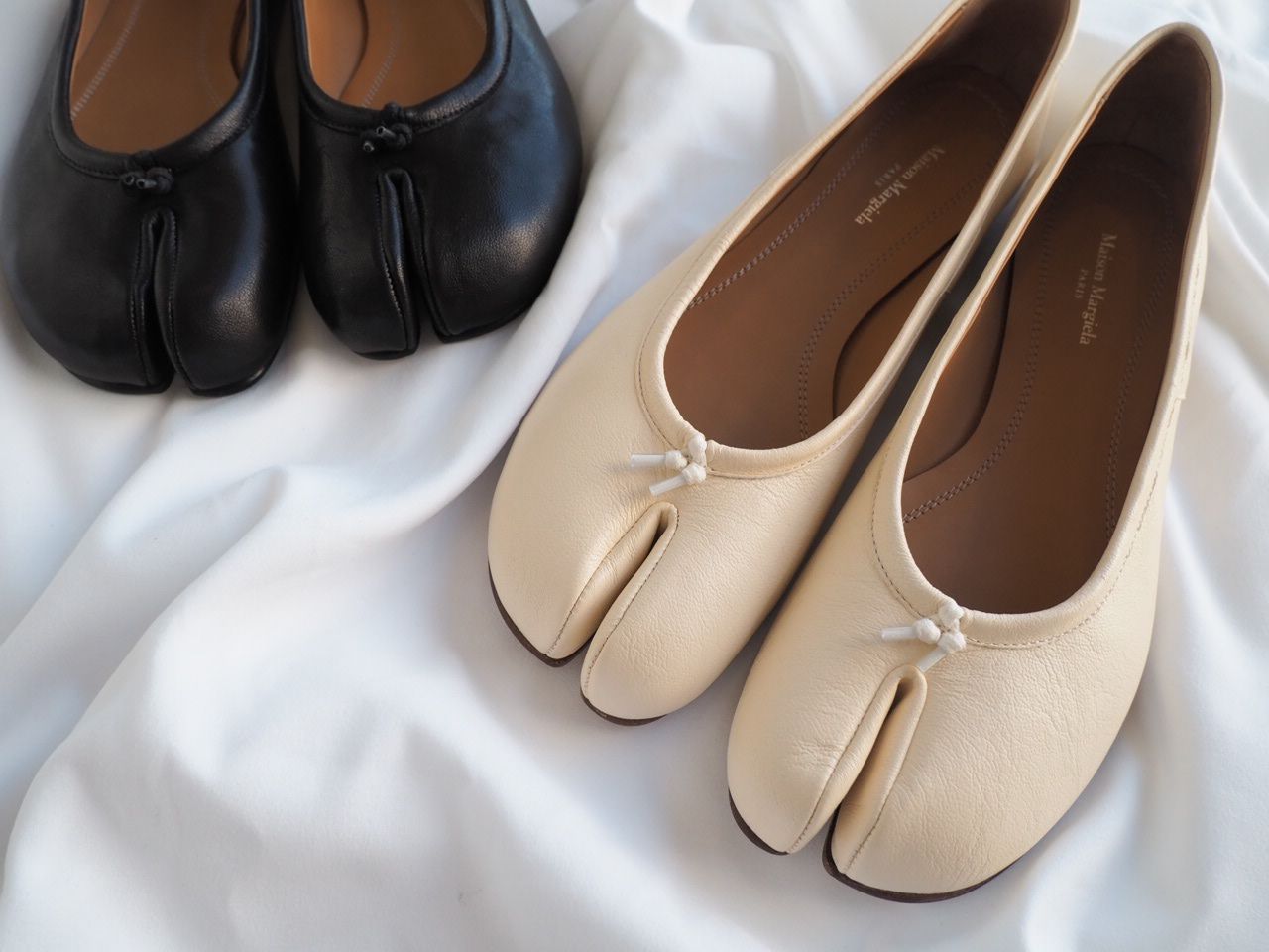 新品★メゾンマルジェラ★タビ　バレエシューズ　アルジェント39 Maison Margiela】タビバレエシューズが待望の入荷です。 | CIENTO BLOG