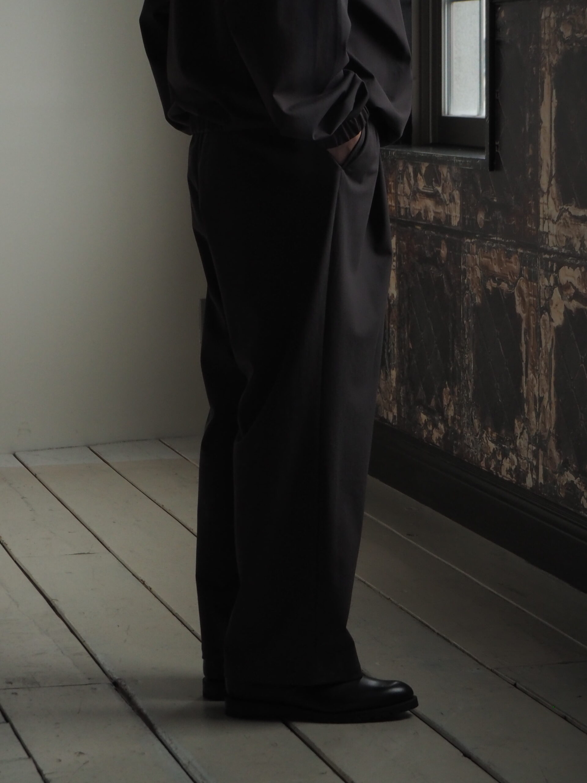 WEWILL】 ウィーウィル ＜HOODED COAT＞&＜GATHERING SHIRT＞&＜PAJAMA 