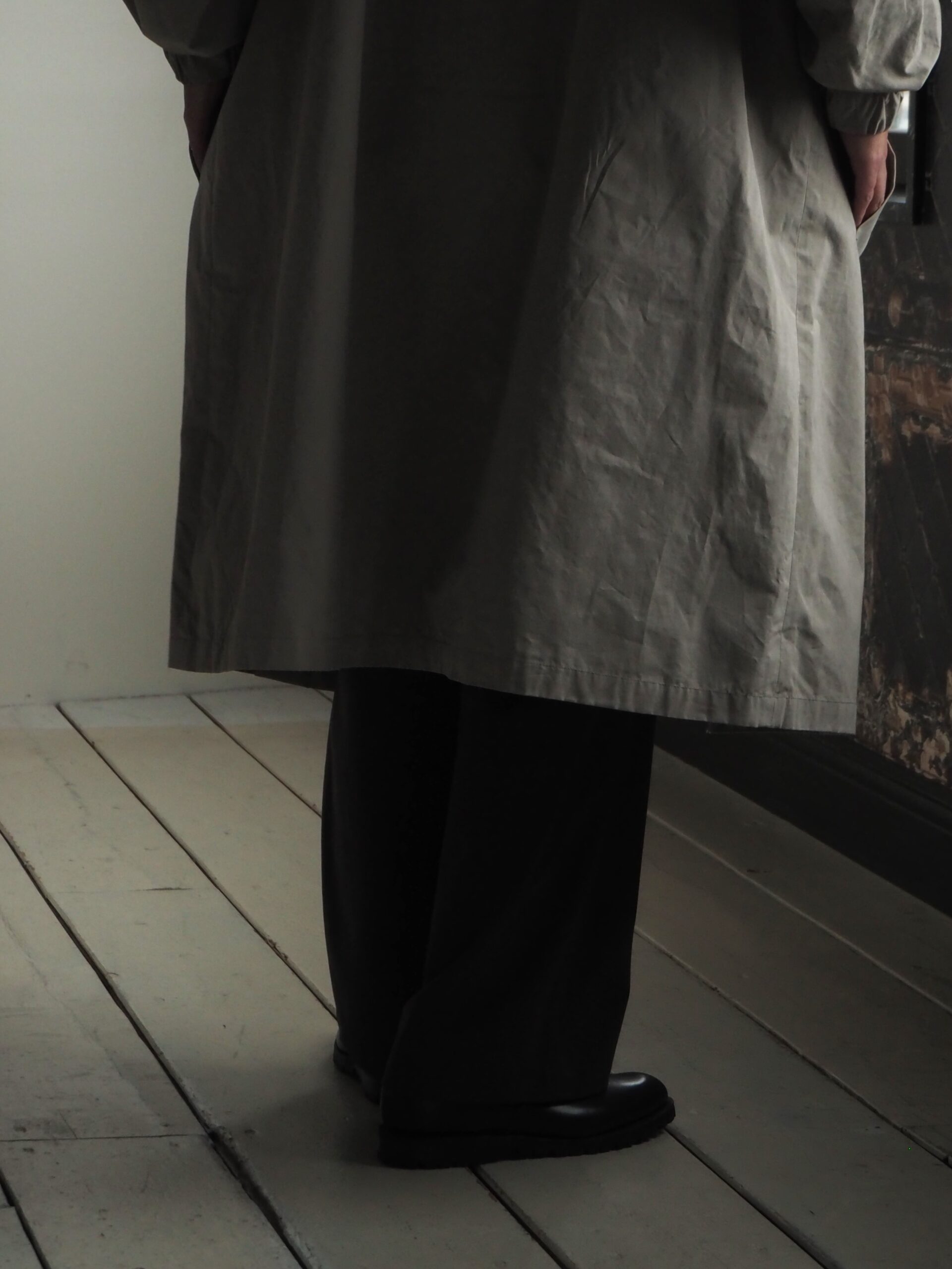 WEWILL】 ウィーウィル ＜HOODED COAT＞&＜GATHERING SHIRT＞&＜PAJAMA