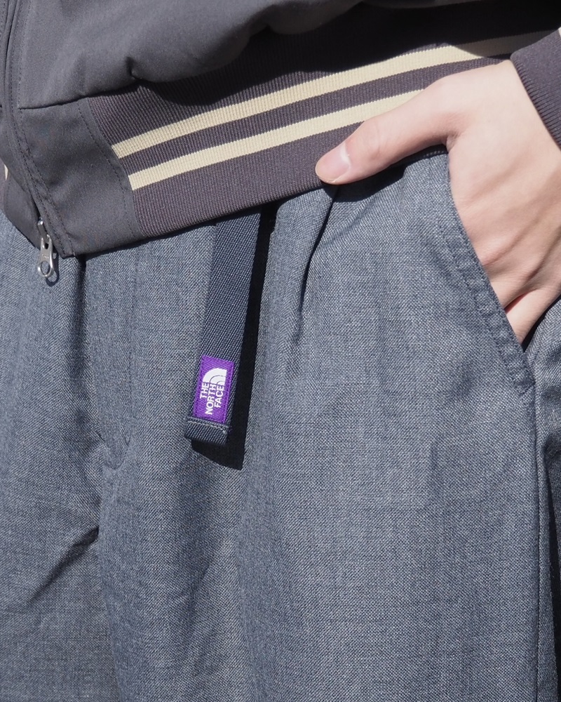 パンツ NORTH FACE Purple Polyester Wool pants THE NORTH FACE PURPLE LABEL『Polyester Wool Oxford Wide
