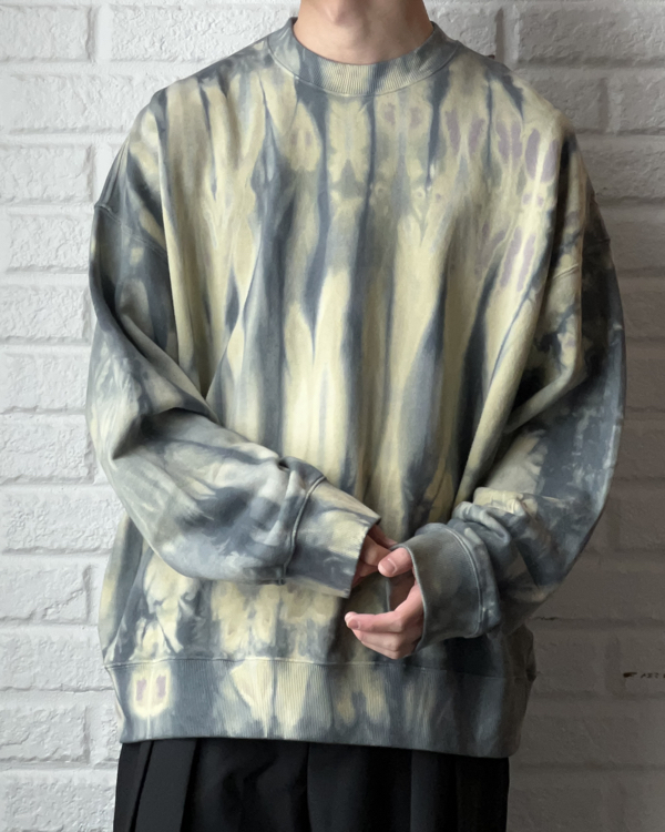 MAISON SPECIAL メゾンスペシャル 11241411301 Hand Tie-Dye Sweat Prime-Over Crew Neck Pullover 通販