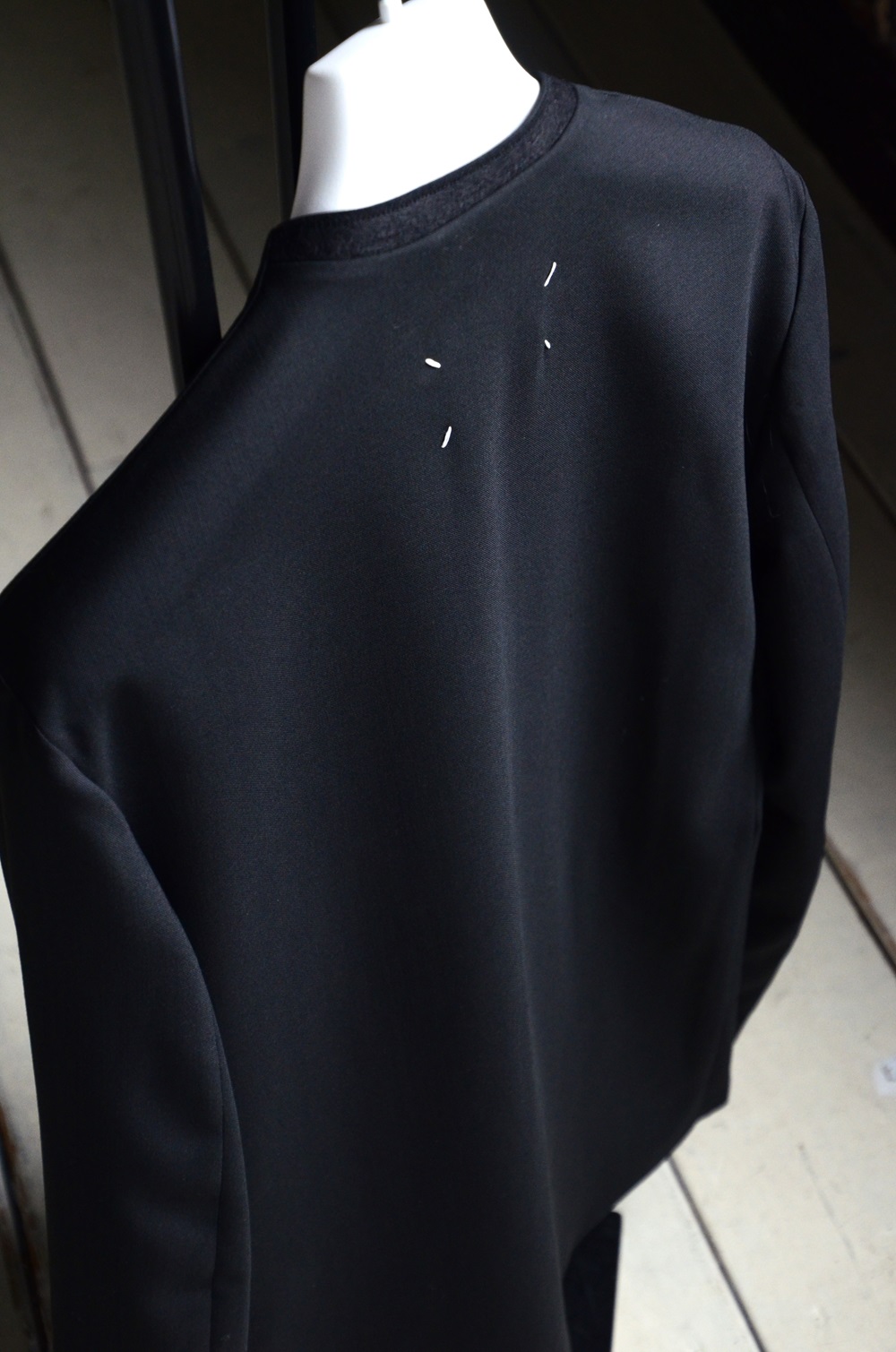 りょうメゾンマルジェラ　ノーカラージャケット　44 Maison Margiela JACKET（ノーカラージャケット）｜Maison