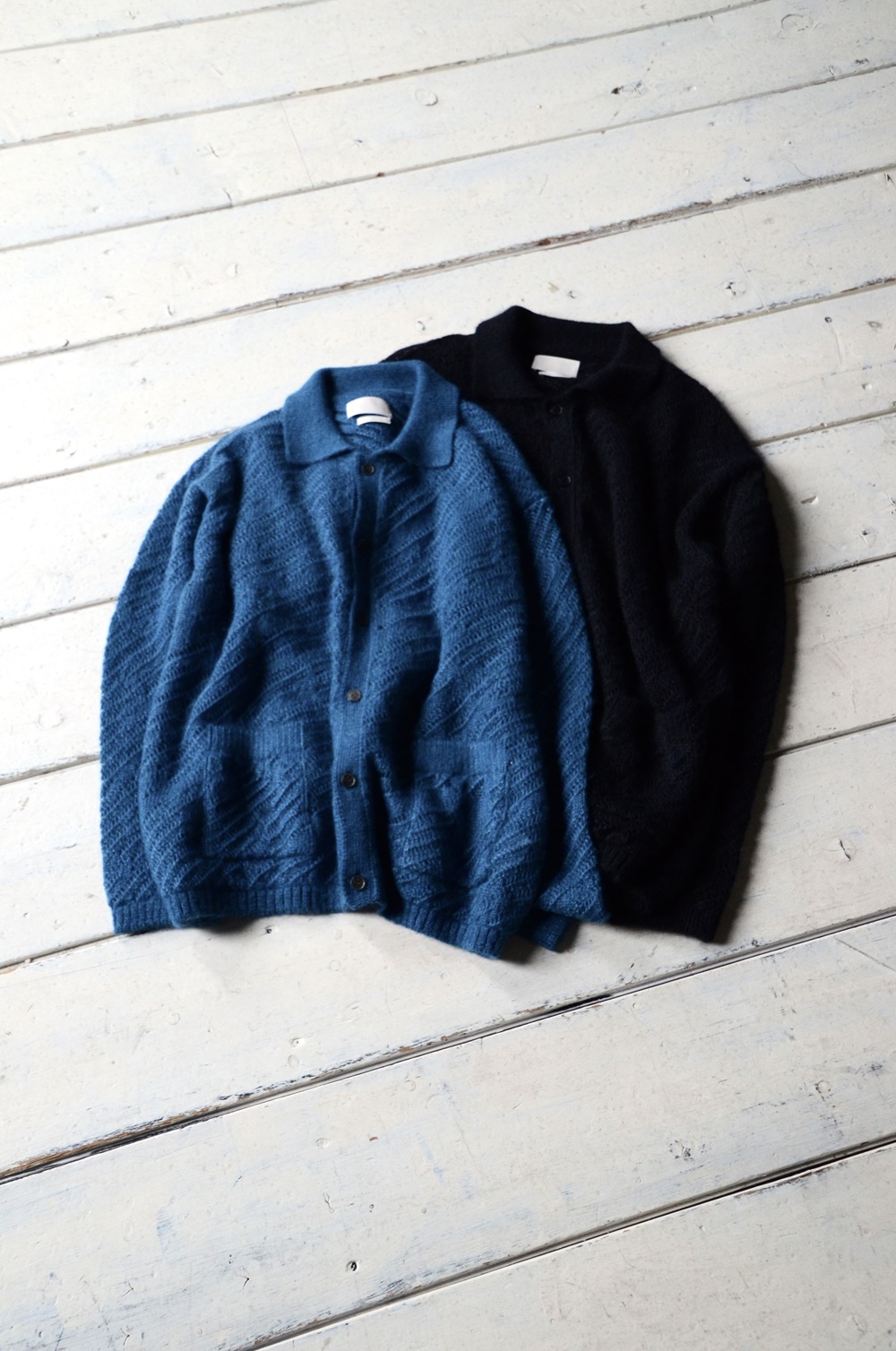 YOKE ヨーク SILK MOHAIR BUTTONED CARDIGAN