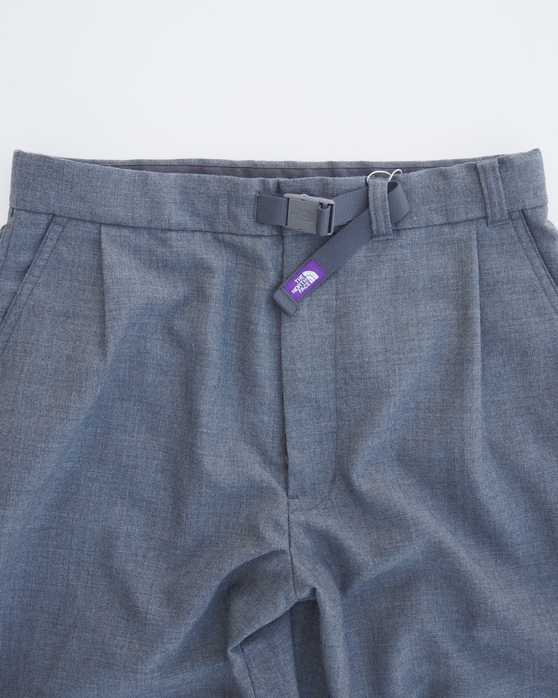 パンツ NORTH FACE Purple Polyester Wool pants THE NORTH FACE PURPLE LABEL『Polyester Wool Oxford Wide