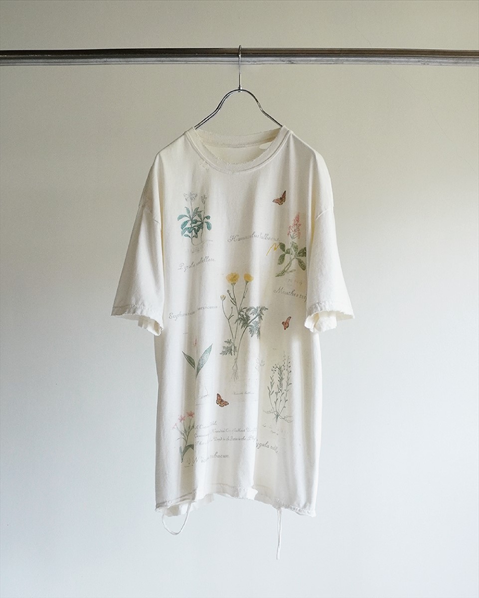 ANCELLM アンセルム BOTANICAL T-SHIRT