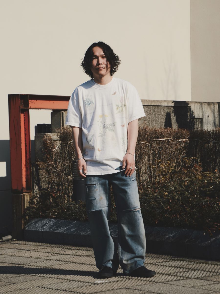 ANCELLM アンセルム BOTANICAL T-SHIRT