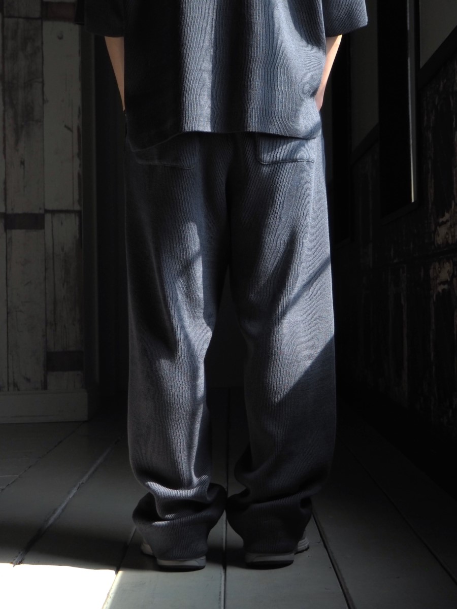 YOKE】 RIB KNITTED SHIRT & TROUSERS | CIENTO BLOG