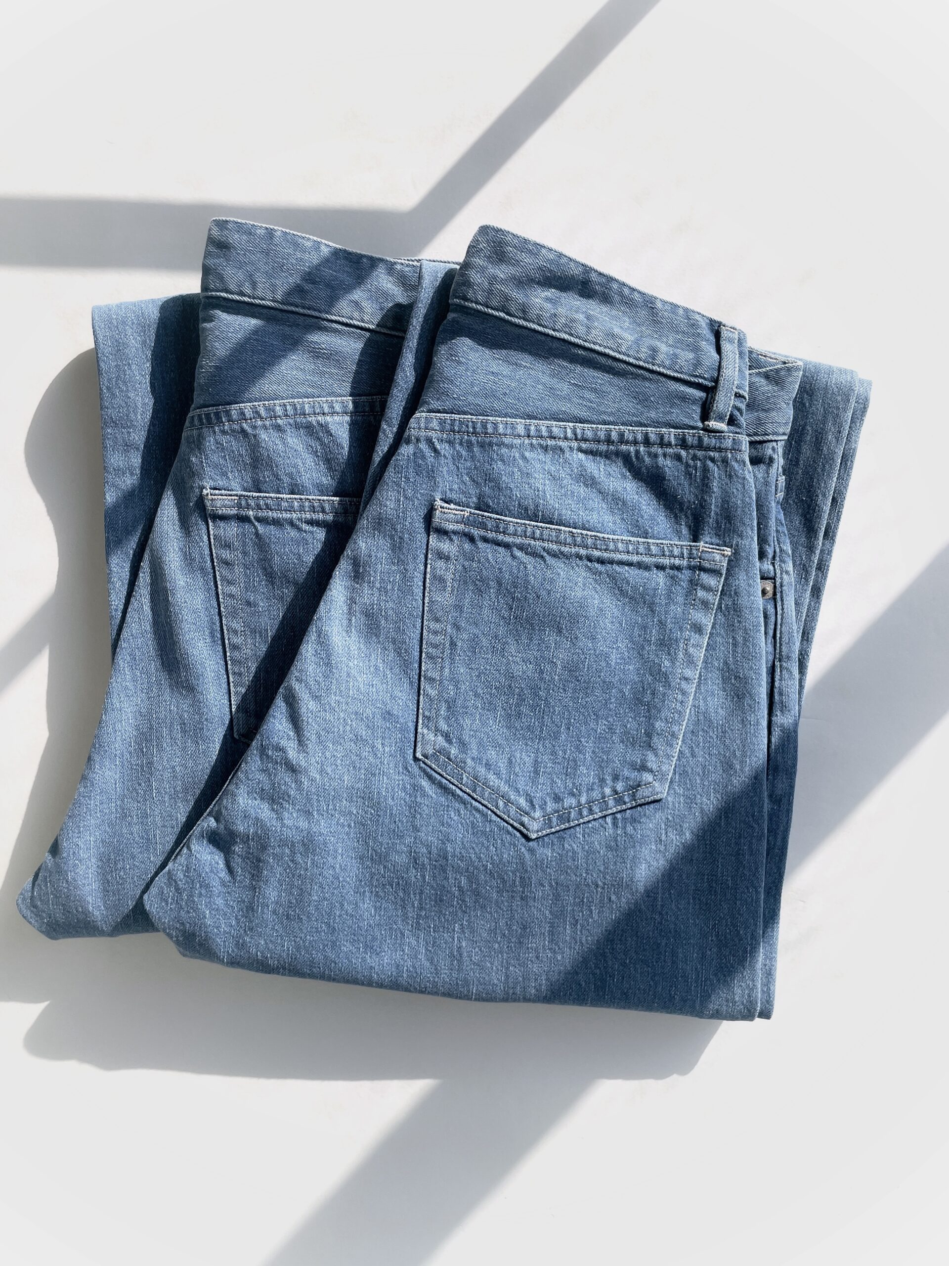 AURALEE】“SELVEDGE FADED LIGHT DENIM PANTS” | CIENTO BLOG