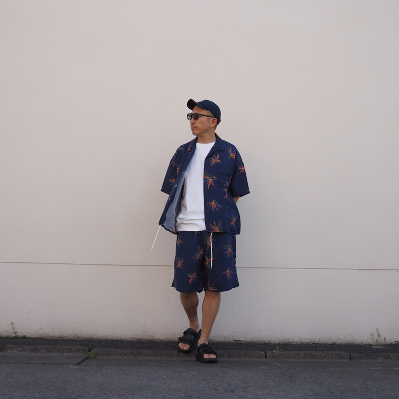 ナナミカ の極楽鳥花のシャツとパンツ。夏に最高です。 | CIENTO BLOG