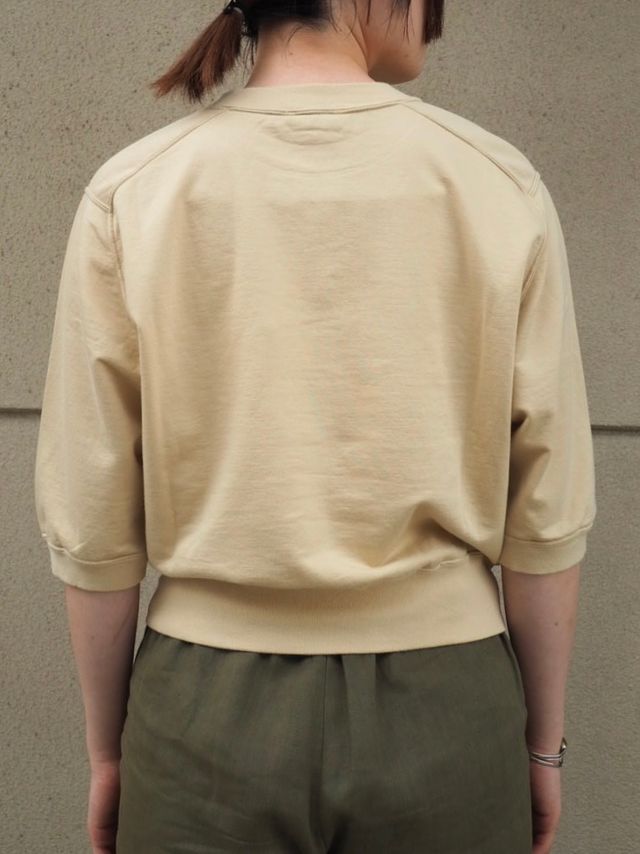 AURALEE】ELASTIC HIGH GAUGE SWEAT HALF SLEEVE P/O | CIENTO BLOG AURALEE】ELASTIC HIGH GAUGE SWEAT HALF SLEEVE P/O | CIENTO BLOG