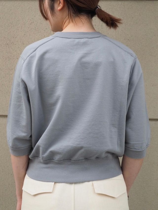 【AURALEE/オーラリー】SWEAT HALF SLEEVED P/O AURALEE ELASTIC HIGH GAUGE SWEAT HALF SLEEVE P/O – Chum!