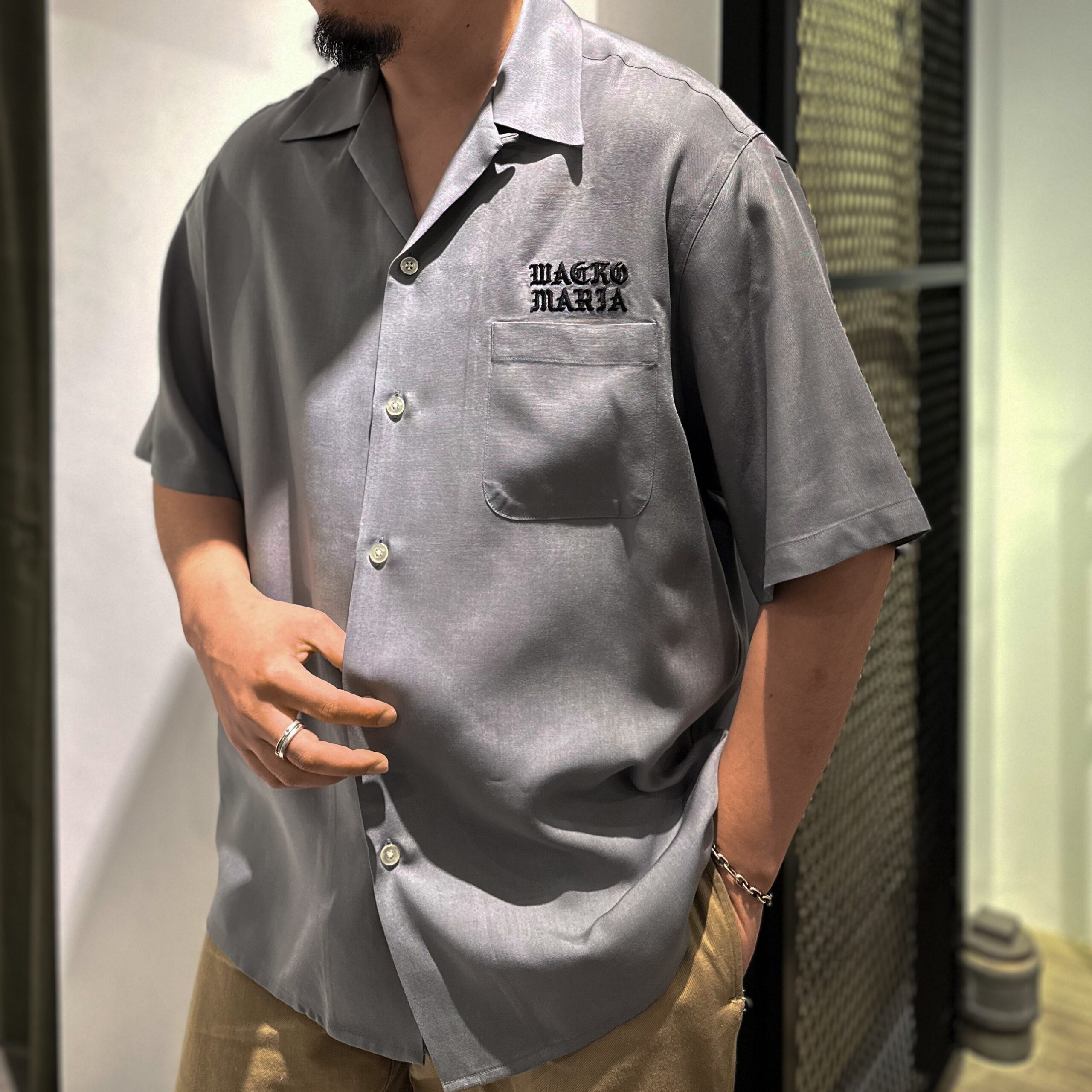 WACKO MARIA】-50's SHIRT S/S (TYPE-2)- | CIENTO BLOG