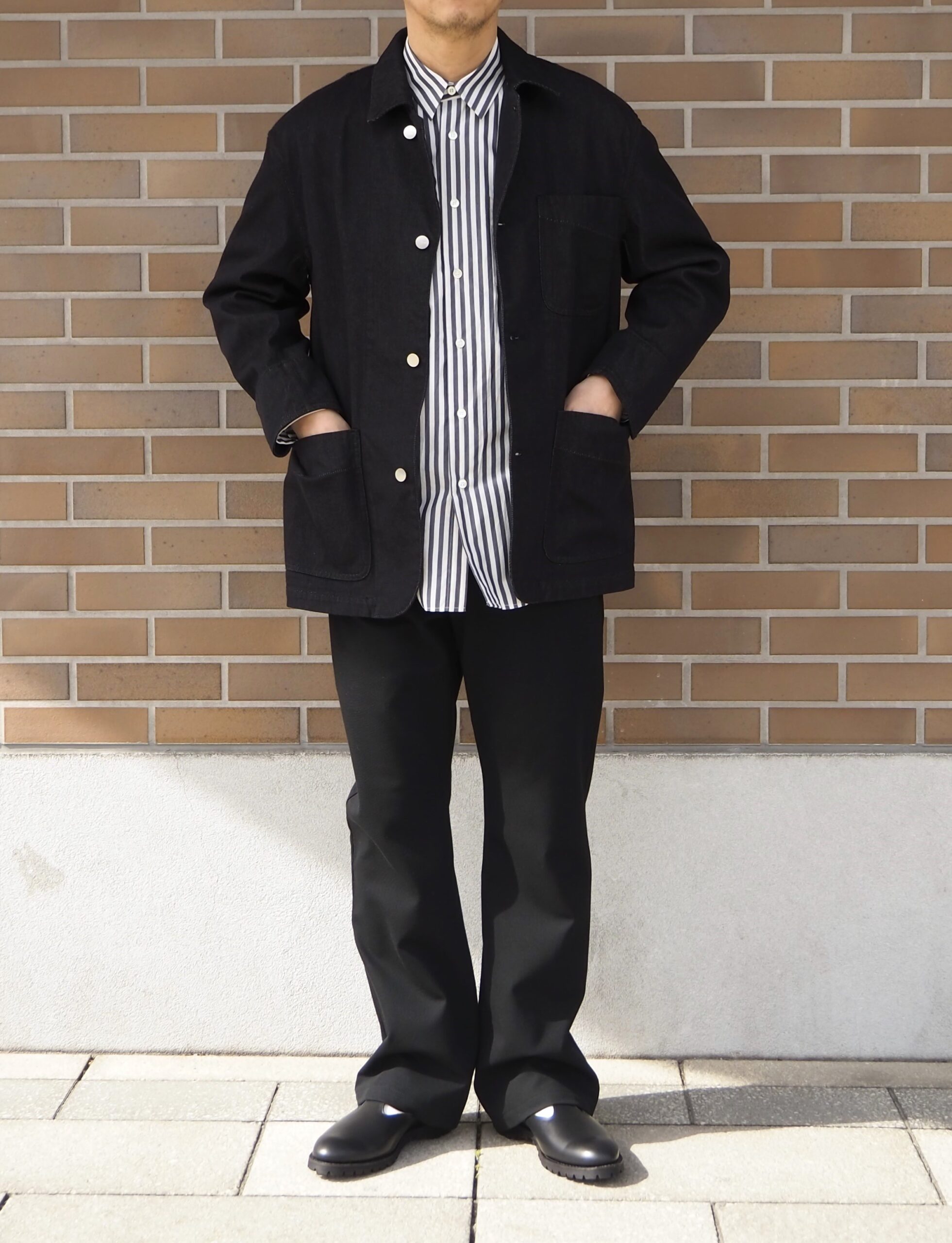 WEWILL COVERALL JACKET ウィーウィル カバーオールジャケット c