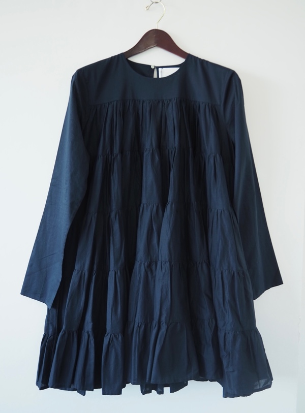 Merlette for TOMORROWLAND ネイビー ソリマン Soliman Dress in Navy