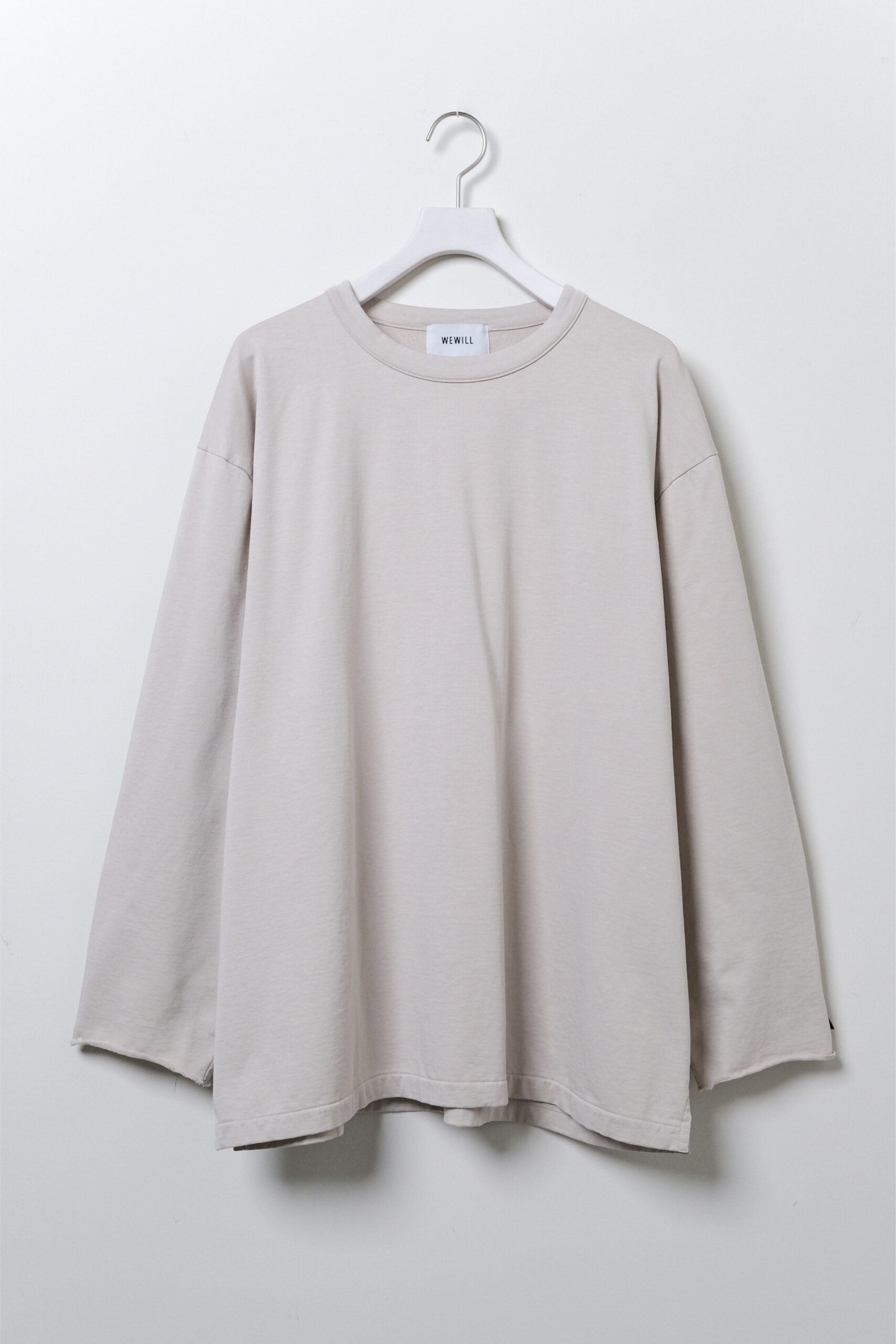WEWILL】ウィーウィル ＜LS ZIP SHIRT＞＆＜CUT-OFF SLEEVE SHIRT