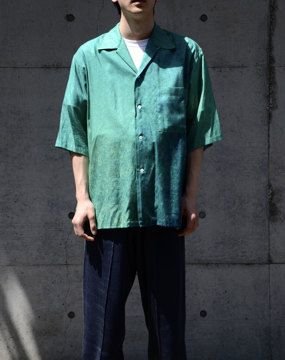 【美品】YOKE ヨーク 24SS シャツブルゾン YOKE(ヨーク) WOOL HIGH DENSITY GABARDINE FRONT ZIP SHIRT