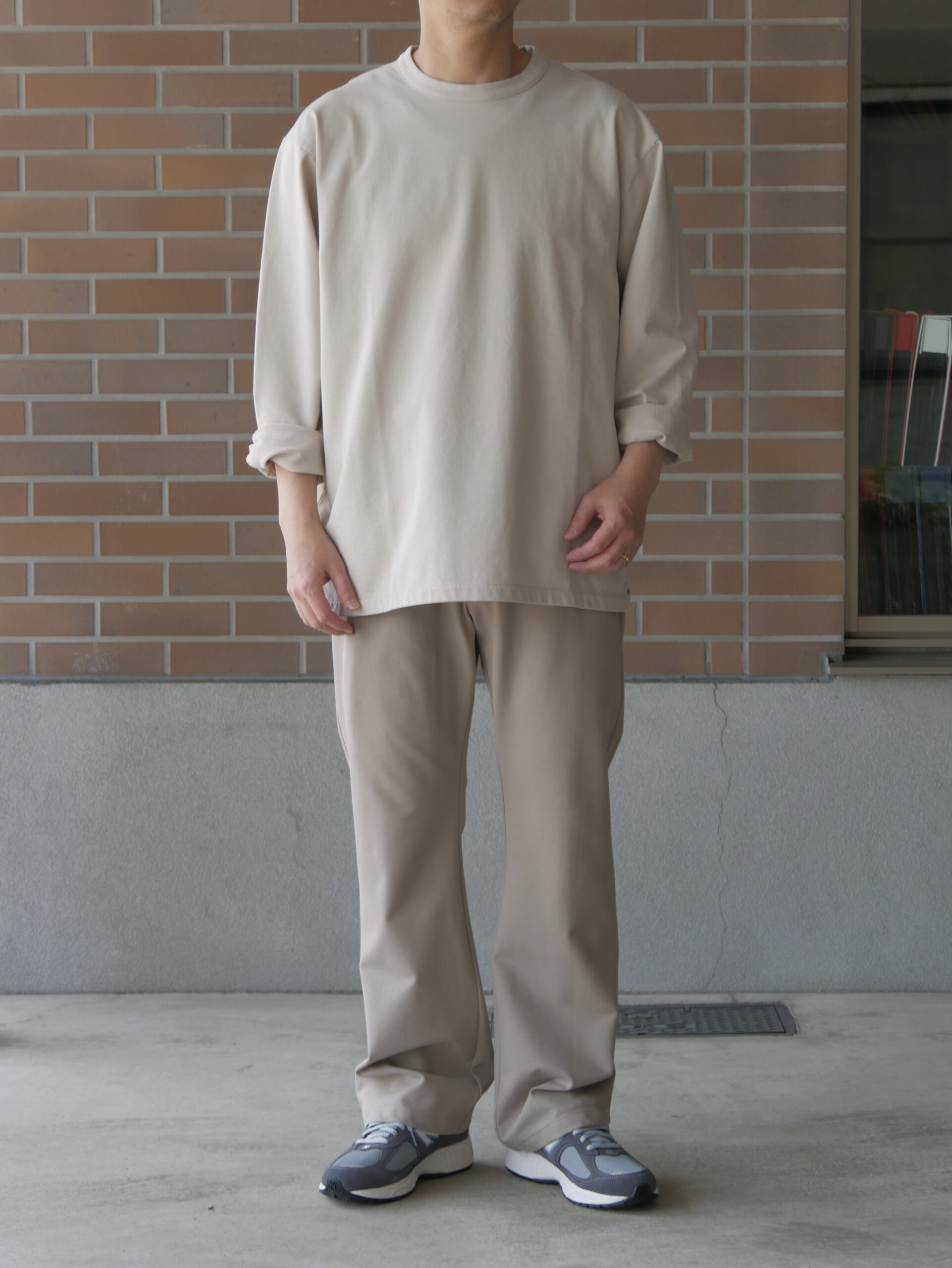 WEWILL】ウィーウィル ＜LS ZIP SHIRT＞＆＜CUT-OFF SLEEVE