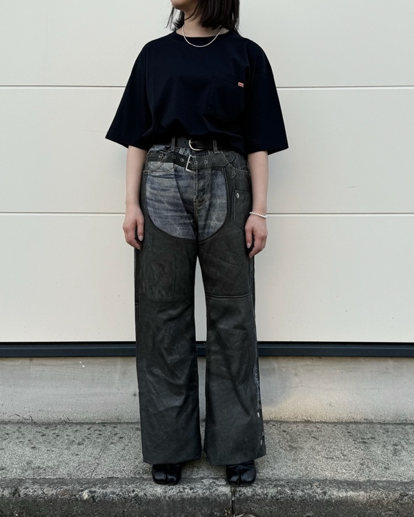 【Acne Studios】プリントトラウザーズ Acne Studios - プリントトラウザーズ - グレー