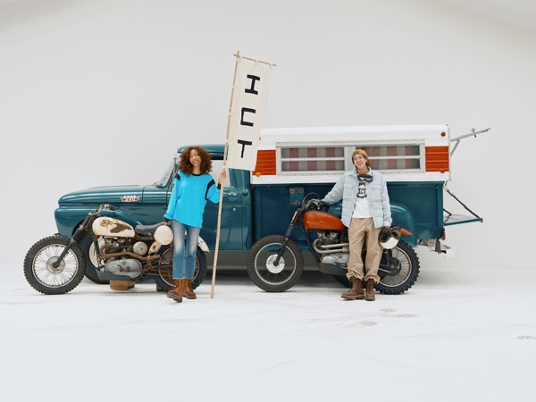 VISVIM INDIGO CAMPING TRAILER イベント限定ポスター Yahoo!オークション - 非売品 visvim Indigo Camping Trailer