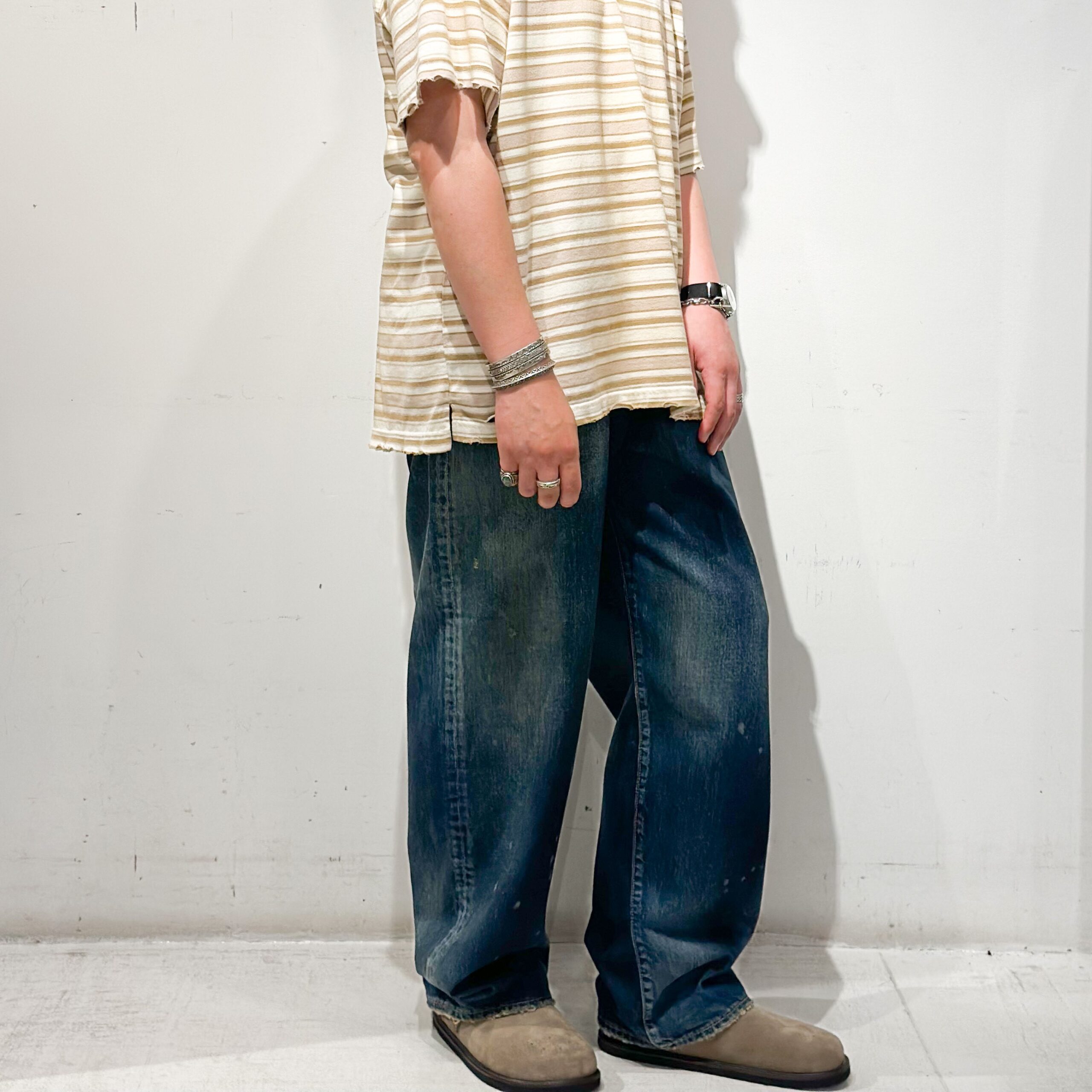 パンツ ANCELLM 23AW P/R STRAIGHT PANTS 新作 23/24AW ANCELLM P/R STRAIGHT PANTS