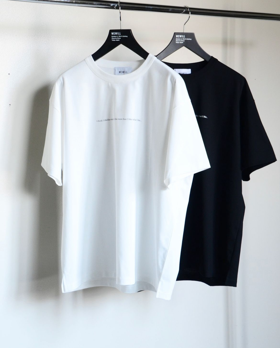 WEWILL I THINK T-SHIRT ウィーウィル Tシャツ b