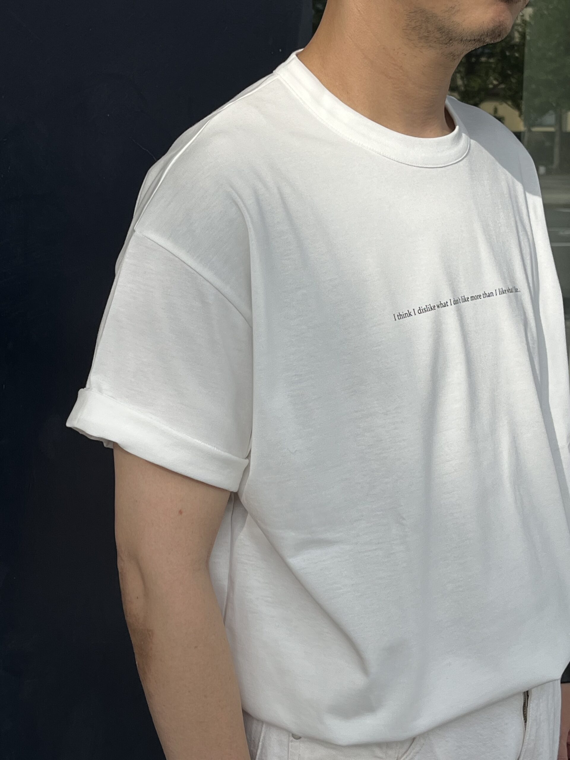 WEWILL I THINK T-SHIRT ウィーウィル Tシャツ f