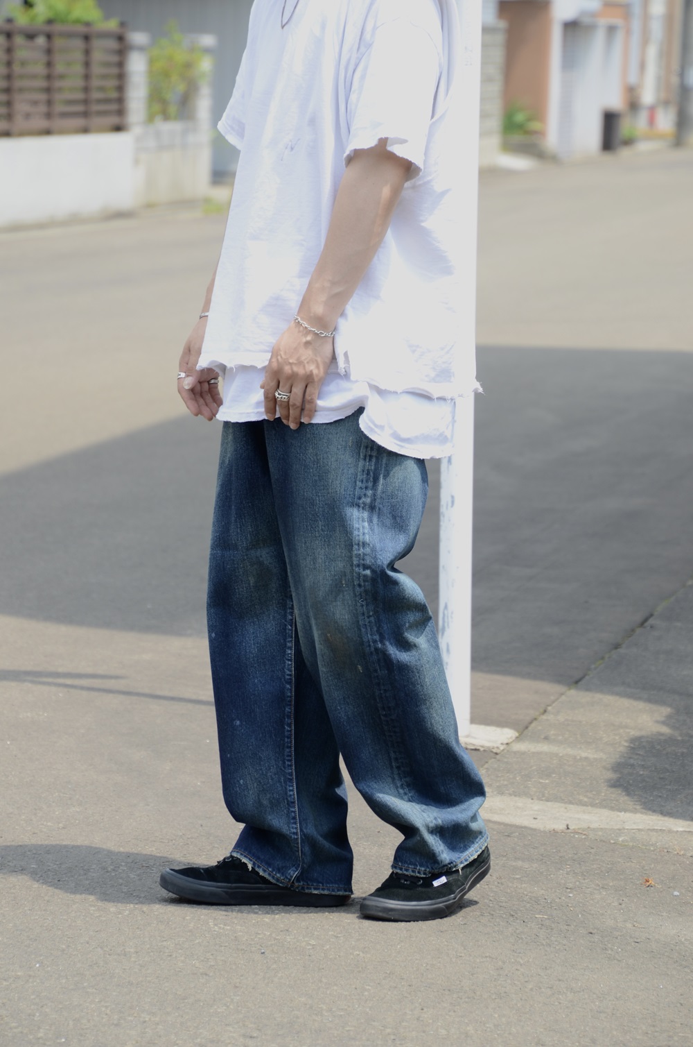 ANCELLM】“AGING TAPERED 5P DENIM PANTS” | CIENTO BLOG