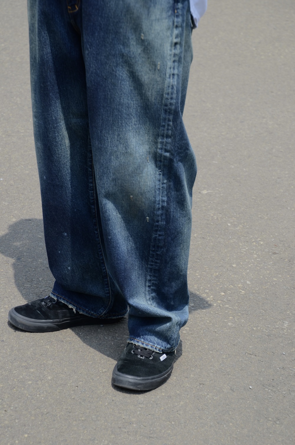 【最終値下げ】ANCELLM TAPERED DENIM PANTS ANCELLM】“AGING TAPERED 5P DENIM PANTS” | CIENTO BLOG