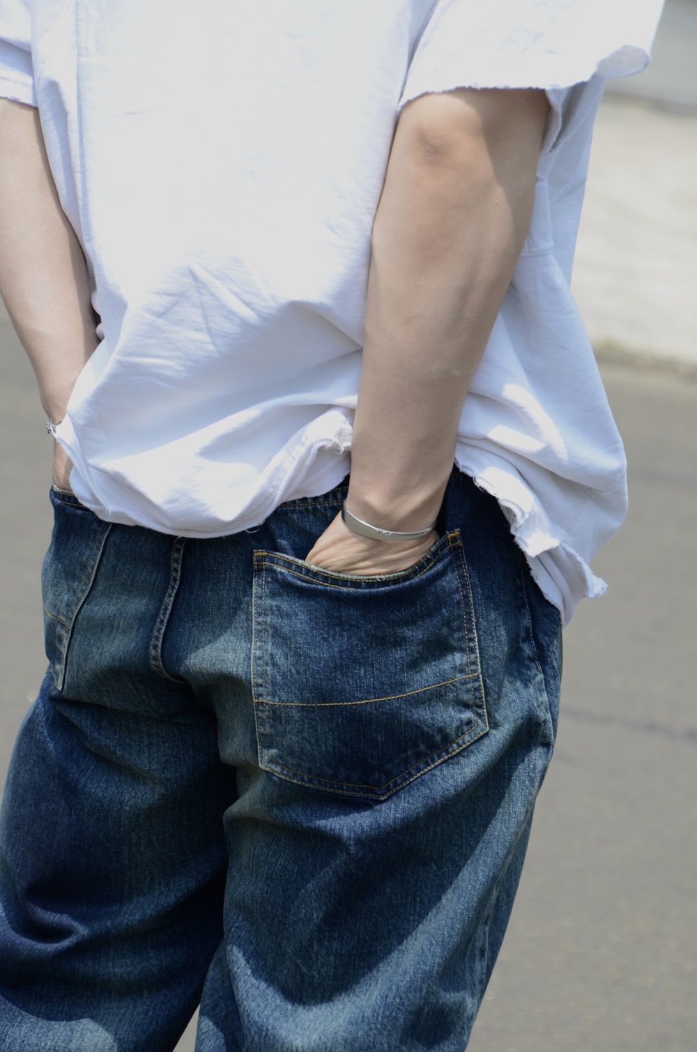 ANCELLM】“AGING TAPERED 5P DENIM PANTS” | CIENTO BLOG