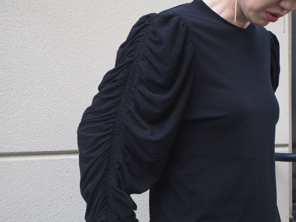 CINOH】SHEFギャザースリーブTシャツ | CIENTO BLOG