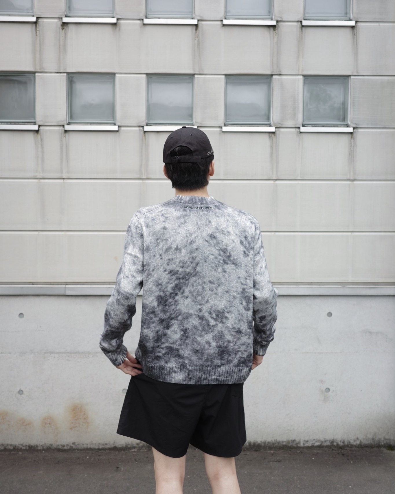 【Acne Studios】エクスフォードコットンピケセーター 存在感絶大【Acne Studios】エクスフォードコットンピケセーター
