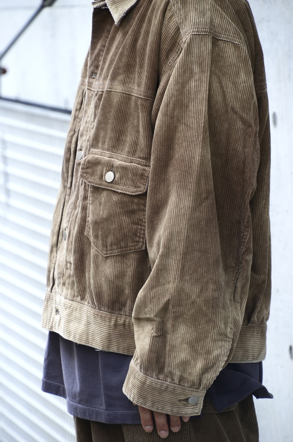 ANCELLM 24AW 来そ R/C CHECK CRASH LS SHIRT 2