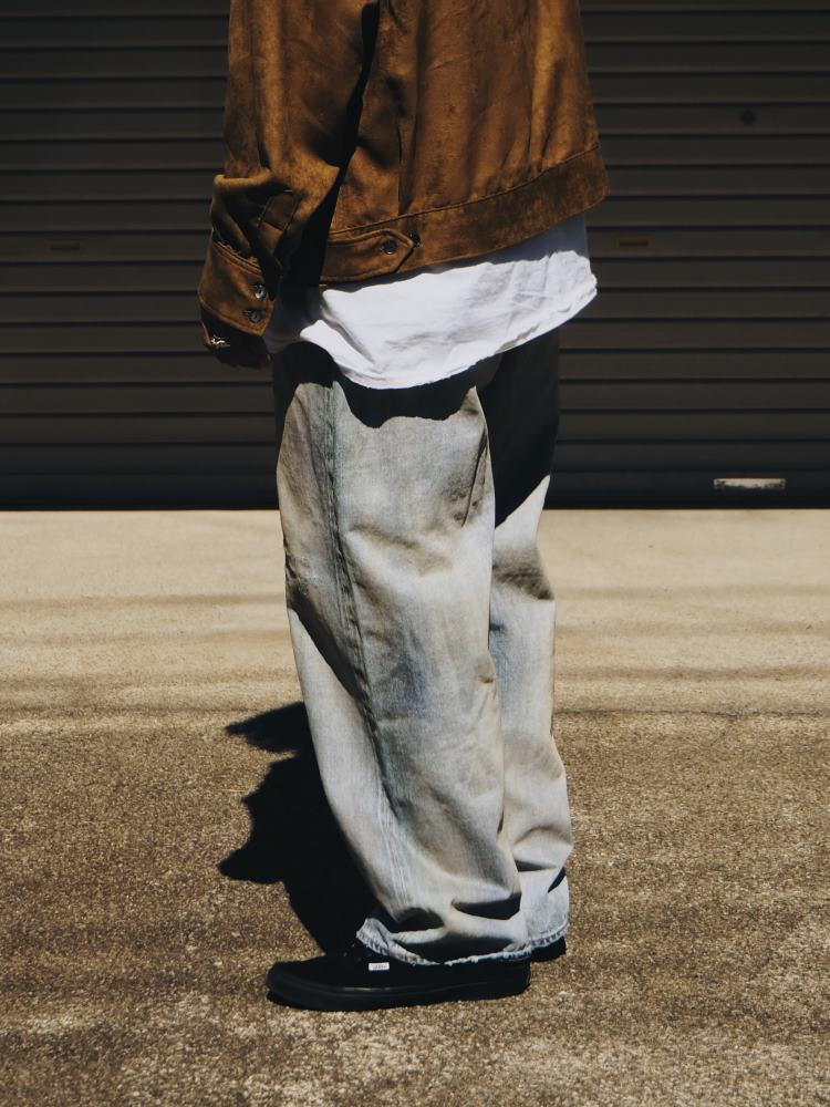 ANCELLM】 名作を継承した新型デニムパンツ “P/TAPERED 5P DENIM PANTS