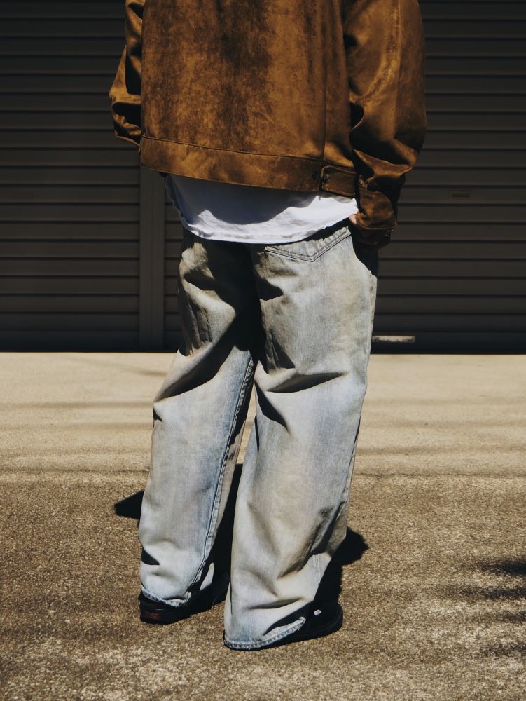 ANCELLM】 名作を継承した新型デニムパンツ “P/TAPERED 5P DENIM PANTS