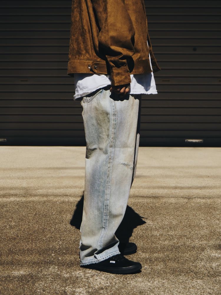 ANCELLM】 名作を継承した新型デニムパンツ “P/TAPERED 5P DENIM PANTS