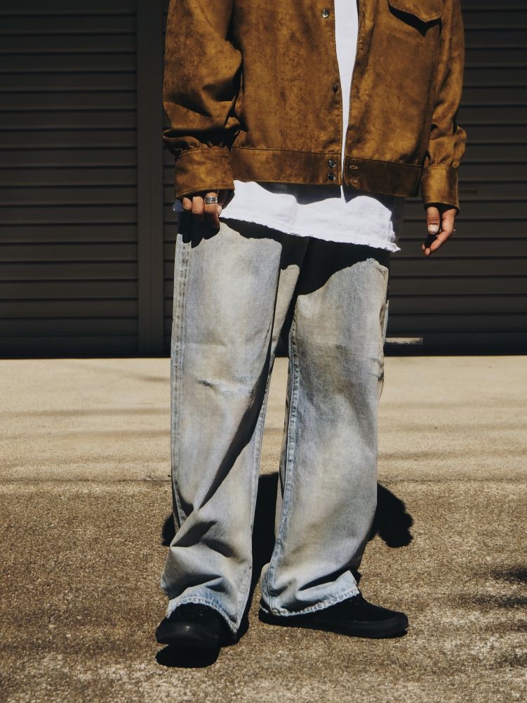 ANCELLM】 名作を継承した新型デニムパンツ “P/TAPERED 5P DENIM PANTS