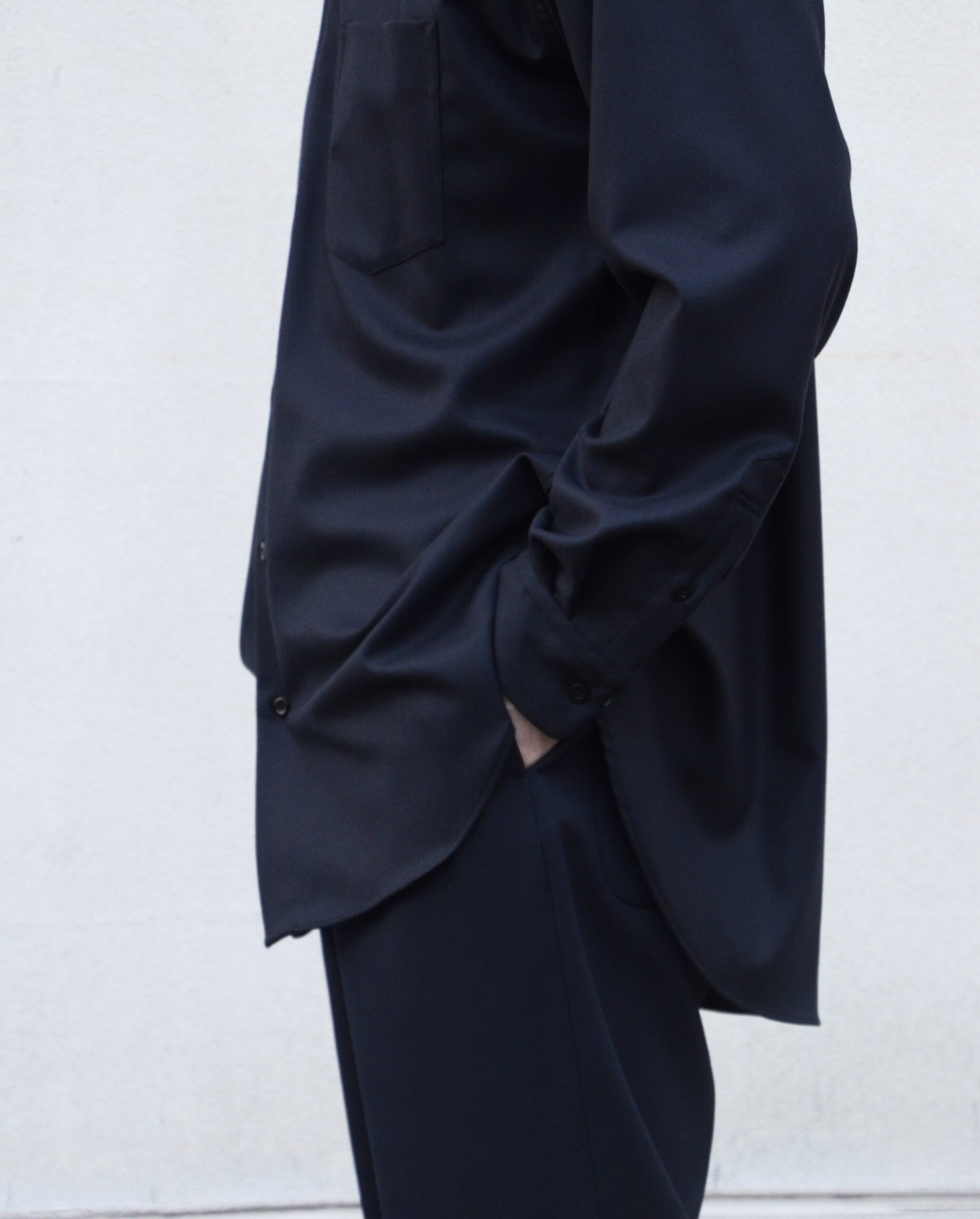 WEWILL】 ウィーウィルのバンドカラーシャツはやはり評判が良いです