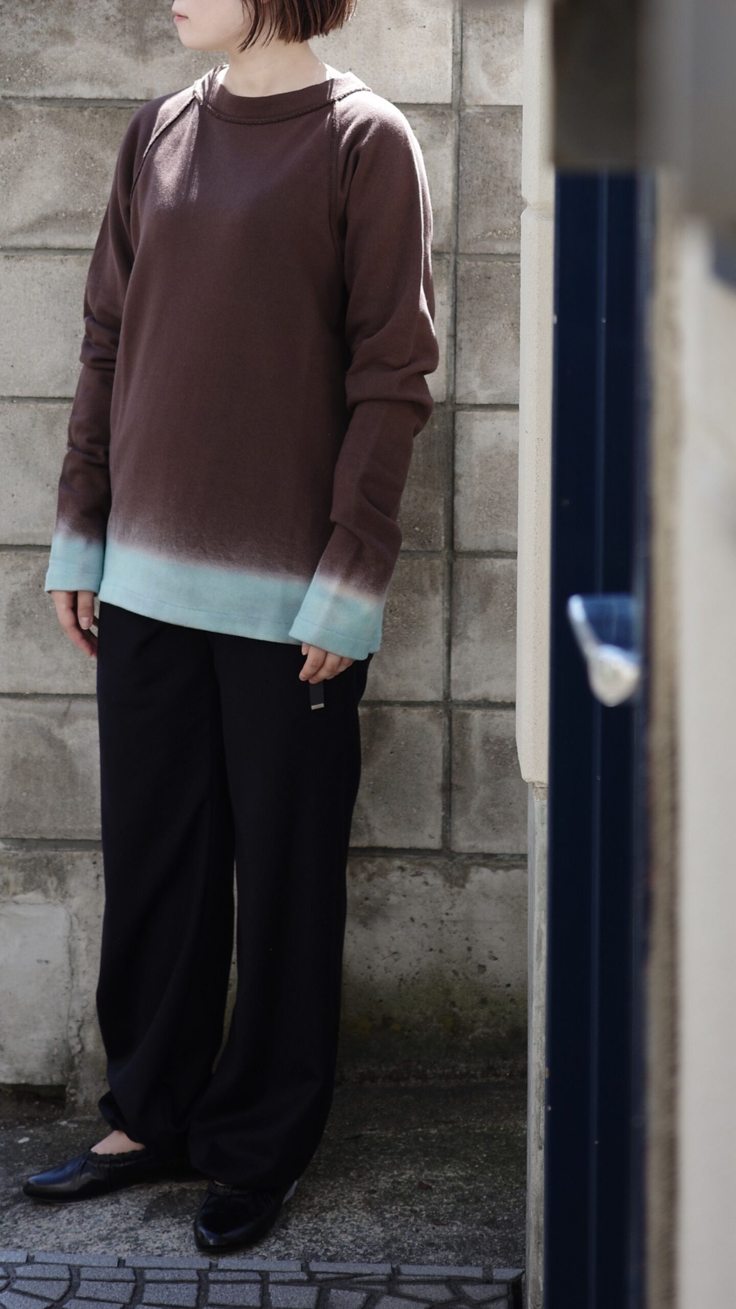 seya.】HAND APRAY SWEAT “CHOCOLATE+MINT” | CIENTO BLOG