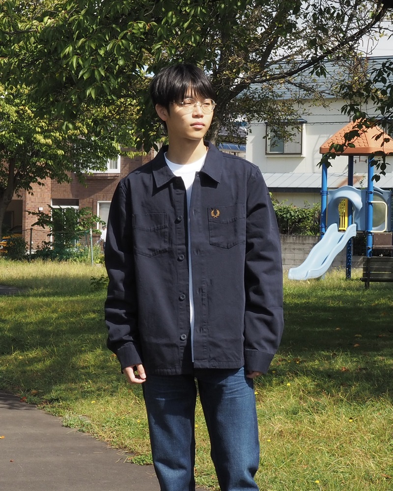 FRED PERRY】新作のシャツジャケット | CIENTO BLOG