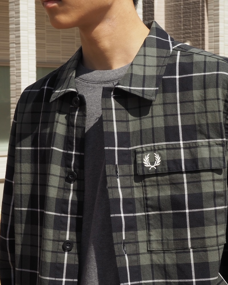 FRED PERRY】新作のシャツジャケット | CIENTO BLOG
