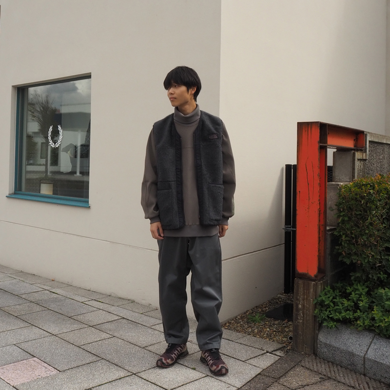 ノースパープルレーベルPLAS Wool Fleece Field 隠れる Vest