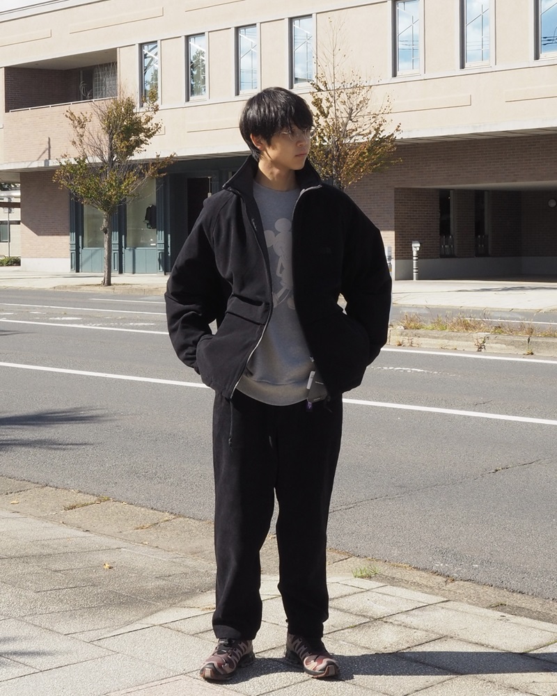 THE NORTH FACE PURPLE LABEL】コーデュロイ素材のセットアップ 