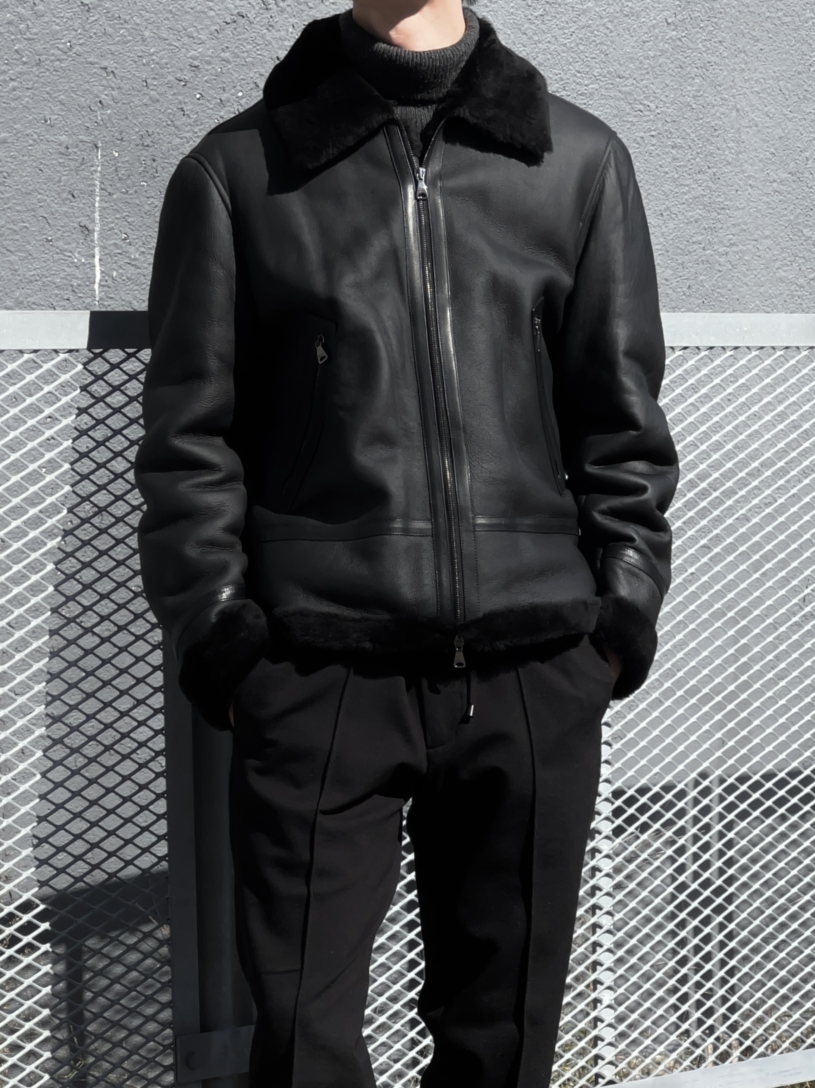 定価15万円 最高級スパニッシュラム ふかふかリアルムートン ランチ  